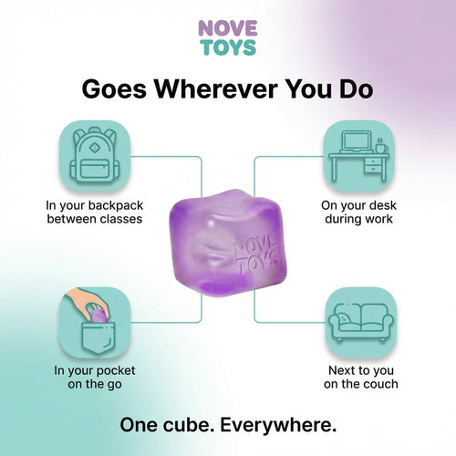 Squishy Cube | The Satisfying Sensory Squeeze